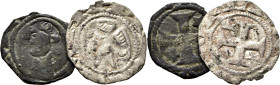 Alfonso I de Aragón (1109-1126). Óbolo. Vellón. Toledo