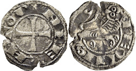 Alfonso VII (1126-1197). Dinero. Vellón rico. León