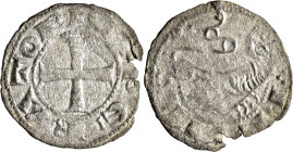 Alfonso VII (1126-1197). Dinero. Vellón. León