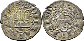 Alfonso X (1252-1284). Novén. Vellón. Burgos. MBC+/EBC-. Buen ejemplar. Atractiva