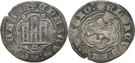 Enrique III (1390-1406). Blanca. Vellón. Sevilla