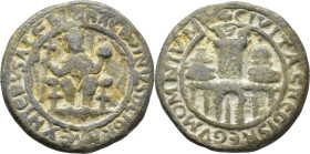 Balduino IV. (1174-1185). Tierra Santa de Jerusalén. Sello