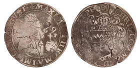Rijksdaalder. Luik. Stavelot. Christoffel van Manderscheid. 1569. Fraai / Zeer Fraai.
R1. Delm. 511. 28,88 g.