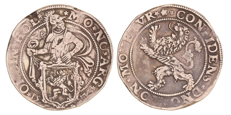 Leeuwendaalder op Hollandse muntvoet. Holland. 1576. Zeer Fraai.
CNM 2.28.66. D...