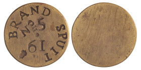 Nederland. Z.j. Brandspuitpenning 61 - Nr. 5.
AE. 40,90 mm. 32,04 g. Zeer Fraai / Prachtig.