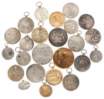 Voornamelijk Nederland. Lot (24) Prijspenningen.
550,22 g. Gemiddeld Zeer Fraai.