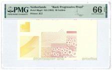 Nederland. 50 Gulden. Proefdruk. Type 1982. Type Zonnebloem. - UNC.
(PL83.P). PMG 66EPQ. - UNC.