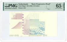 Nederland. 50 Gulden. Proefdruk. Type 1982. Type Zonnebloem. - UNC.
(PL83.P). PMG 65EPQ. - UNC.