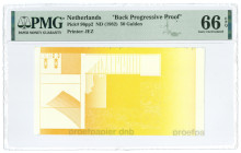 Nederland. 50 Gulden. Proefdruk. Type 1982. Type Zonnebloem. - UNC.
Serienummer PL83.P5. PMG 66EPQ. - UNC.