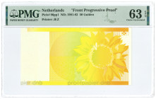 Nederland. 50 Gulden. Proefdruk. Type 1982. Type Zonnebloem. - UNC.
(PL83.P5). PMG 63EPQ. - UNC.