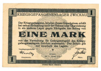 Germany. 1 mark. Banknote. Type 1916. Type Zwickau. - Very fine.
Very fine.