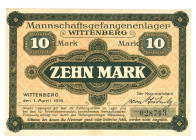 Germany. 10 mark. Banknote. Type 1916. Type Wittenberg. - About UNC.
Serienummer 028713. - About UNC.