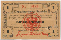 Germany. 1 / 2/ 10 pfenning. Banknote. Type 1915. Type Holzminden. - Good – Very fine.
(Tieste 384.01 / Tieste 384.02 / Tieste 384.04/ R). Serienumme...