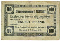 Germany. 10/50/100 pfennig. Banknote. Type 1915-1917. Type Stuttgart. - Fine – UNC.
Fine – UNC.
