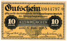 Germany. 2/10/20 heller. Banknote. Type 1915. - UNC.
Serienummer 050822/044797/132686. - UNC.