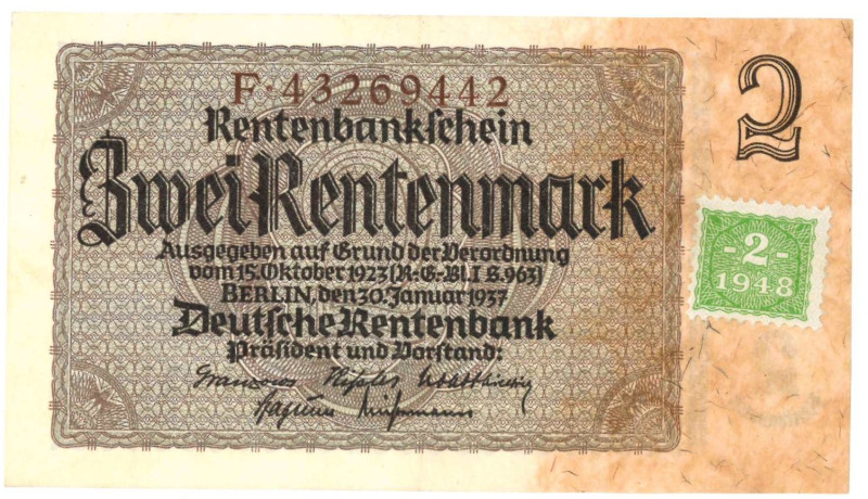 Germany. Lot (7) reichsmark. Banknote. Type 1923-1939. - Fine – UNC.
Fine – UNC...