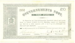Zuid-Afrika. 10 pond. Noot. Type 1900. - Prachtig.
Serienummer 2552. - Prachtig.