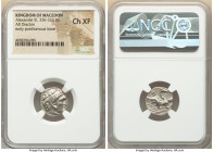 MACEDONIAN KINGDOM. Alexander III the Great (336-323 BC). AR drachm (17mm, 2h). NGC Choice XF. Posthumous issue of Lampsacus, ca. 310-301 BC. Head of ...