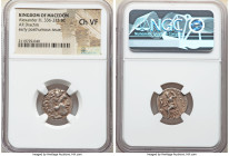 MACEDONIAN KINGDOM. Alexander III the Great (336-323 BC). AR drachm (17mm, 11h). NGC Choice VF. Posthumous issue of Colophon in the name and types of ...