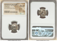 MACEDONIAN KINGDOM. Alexander III the Great (336-323 BC). AR drachm (18mm, 12h). NGC Choice VF. Posthumous issue of Sardes, ca. 319-315 BC. Head of He...