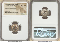 MACEDONIAN KINGDOM. Alexander III the Great (336-323 BC). AR drachm (18mm, 6h). NGC Choice VF. Posthumous issue of uncertain mint in the style of Abyd...