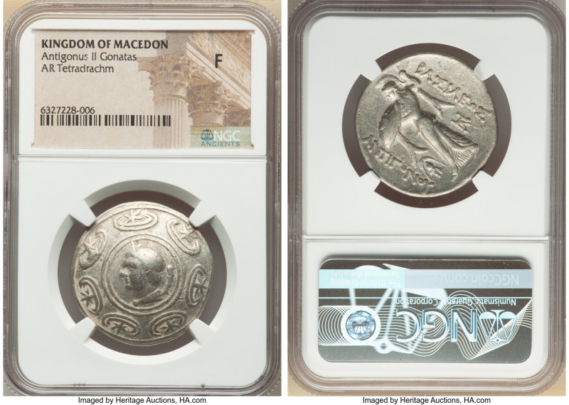 MACEDONIAN KINGDOM. Antigonus II Gonatas (277/6-239 BC). AR tetradrachm (31mm, 4...