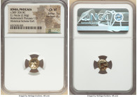 IONIA. Phocaea. Ca. 387-326 BC. EL sixth-stater or hecte (10mm, 2.56 gm). NGC Choice VF 5/5 - 4/5. Head of Athena left, wearing crested Corinthian hel...