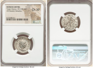 ANCIENT LOTS. Roman Imperial. Lot of four (4) AR and BI antoniniani. NGC Choice VF-Choice XF, Silvering, punch marks. Includes: One AR and three BI an...