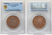 Elizabeth II Proof Penny 1960-(P) PR66 Red and Brown PCGS, Perth mint, KM56. 

HID09801242017

© 2022 Heritage Auctions | All Rights Reserved