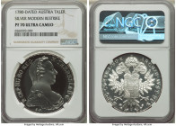 Maria Theresa Proof Restrike Taler 1780-Dated PR70 Ultra Cameo NGC, KM-T1. Silver modern restrike. 

HID09801242017

© 2022 Heritage Auctions | Al...