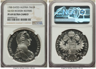Maria Theresa Proof Restrike Taler 1780-Dated PR69 Ultra Cameo NGC, KM-T1. Silver modern restrike. 

HID09801242017

© 2022 Heritage Auctions | Al...