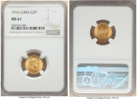 Republic gold 2 Pesos 1916 MS61 NGC, Philadelphia mint, KM17. A commendable offering with olive tone and underlying luster. 

HID09801242017

© 20...