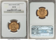 Napoleon III gold 20 Francs 1865-A AU58 NGC, Paris mint, KM801.1. 

HID09801242017

© 2022 Heritage Auctions | All Rights Reserved