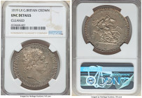 George III Crown 1819 UNC Details (Cleaned) NGC, KM675, S-3787. LX edge. 

HID09801242017

© 2022 Heritage Auctions | All Rights Reserved