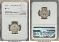 Republic 10 Centavos 1925 MS64 NGC, KM239.1. 

HID09801242017

© 2022 Heritage Auctions | All Rights Reserved