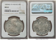 Ferdinand VII 8 Reales 1809 Mo-TH MS61 NGC, Mexico City mint, KM110. Manifesting a generous amount of luster on lightly toned surfaces. 

HID0980124...