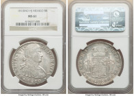 Ferdinand VII 8 Reales 1810 Mo-HJ MS61 NGC, Mexico City mint, KM110. 

HID09801242017

© 2022 Heritage Auctions | All Rights Reserved