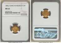 Republic gold Peso 1882/72 Mo-M MS62 NGC, Mexico City mint, KM410.5. 

HID09801242017

© 2022 Heritage Auctions | All Rights Reserved