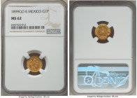 Republic gold Peso 1899 Go-R MS62 NGC, Guanajuato mint, KM410.3. 

HID09801242017

© 2022 Heritage Auctions | All Rights Reserved