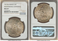 Estados Unidos "Independence Centennial" 2 Pesos 1921-Mo MS63+ NGC, Mexico City mint, KM462. 

HID09801242017

© 2022 Heritage Auctions | All Righ...