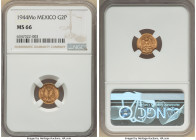 Estados Unidos gold 2 Pesos 1944-Mo MS66 NGC, Mexico City mint, KM461. 

HID09801242017

© 2022 Heritage Auctions | All Rights Reserved