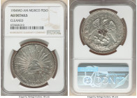 Republic 3-Piece Lot of Certified Assorted Issues NGC, 1) Peso 1904 Mo-AM - AU Details (Cleaned), Mexico City mint, KM409.2 2) 8 Reales 1882 ZS-JS - U...