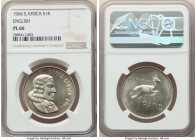 Republic Prooflike Rand 1966 PL66 NGC, Pretoria mint, KM71.1. English legend variety. 

HID09801242017

© 2022 Heritage Auctions | All Rights Rese...