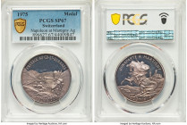 Confederation 3-Piece Lot of Certified silver Medals 1975 PCGS, 1) Specimen "Napolean at Martigny" Medal - SP67 2) "100th Anniversary - Tourist Associ...