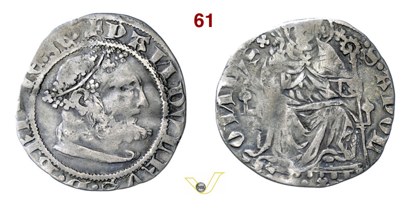 BRESCIA PANDOLFO MALATESTA (1404-1421) Mezzo Grosso o Soldino D/ Testa diademata...