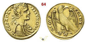 BRINDISI FEDERICO II (1197-1250) Augustale D/ Busto laureato R/ Aquila ad ali spiegate MIR 266 Au g 5,24 mm 20 q.SPL