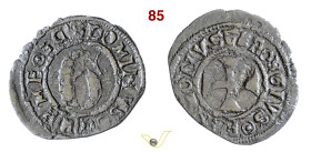 CREMA GIORGIO BENZONI (1405-1414) Mezzo Soldo D/ Croce patente R/ Grande G MIR 286 CNI 3/5 Mi g 0,92 mm 19 • Moneta conosciuta in soli 4 o 5 esemplari...