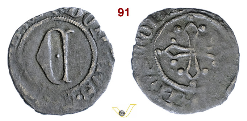 CREMONA CABRINO FONDULO (1413-1420) Cremonese D/ Croce pisana R/ Grande C gotica...