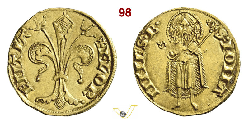 FIRENZE REPUBBLICA (XIII Secolo - 1532) Fiorino d'oro (post 1252) II serie, nimb...