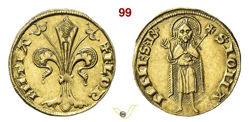 FIRENZE REPUBBLICA (XIII Secolo - 1532) Fiorino d'oro (circa 1252) I serie, nimb...